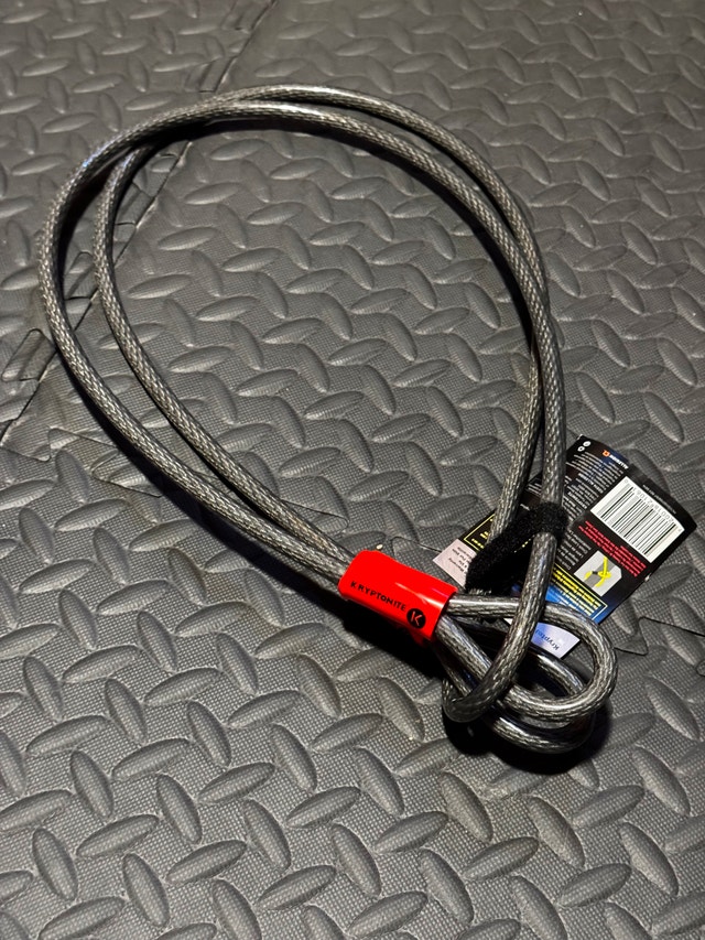 KryptoFlex Security Cable, 3/8-inch x 7-feet - Set of 5 - photo 4