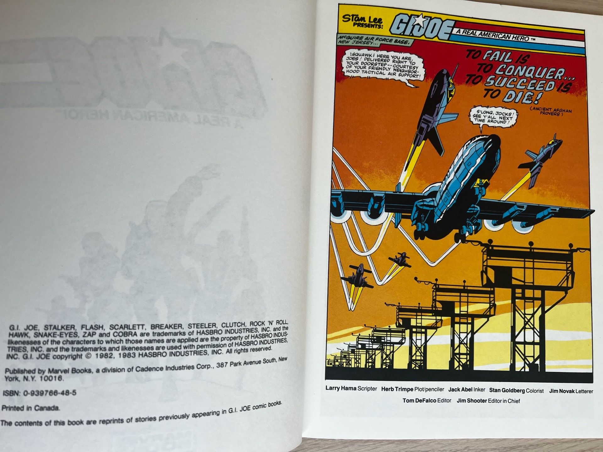 GI JOE, A REAL AMERICAN HERO: THE TROJAN GAMBIT By Marvel Books - photo 2