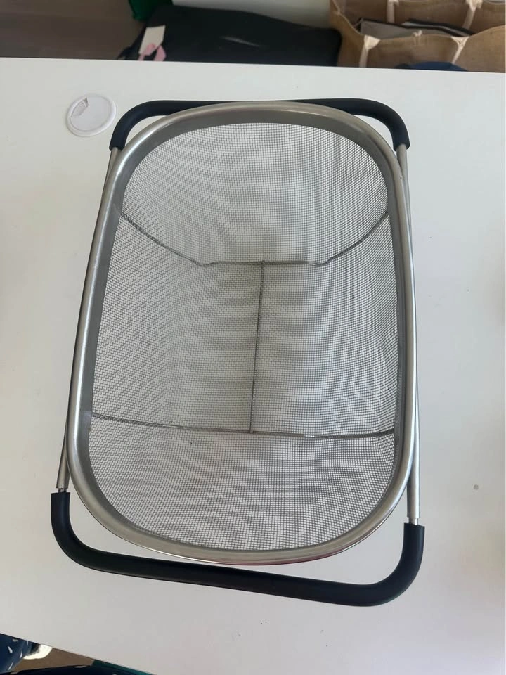 Stainless Steel Colander Strainer - 6-Quart Collapsible - photo 2
