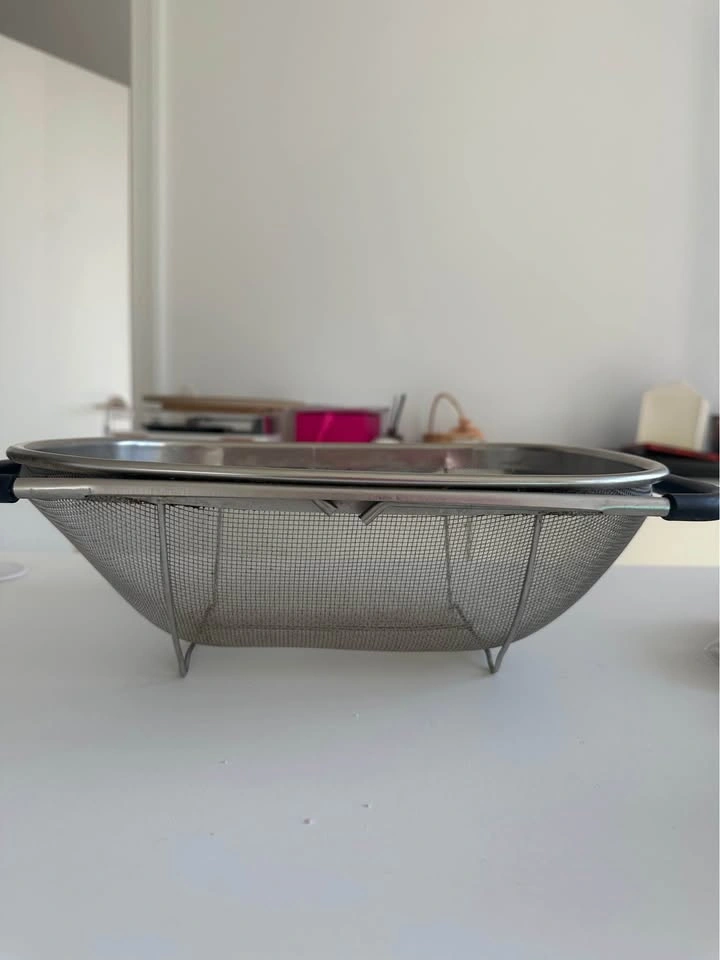 Stainless Steel Colander Strainer - 6-Quart Collapsible - photo 3