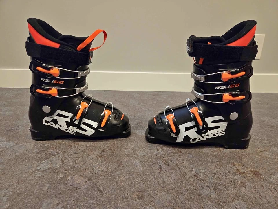 Lange RSJ 60 Junior Ski Boots Size 24.5