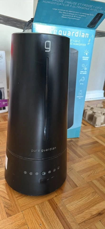 Pure Guardian H5665BCA Warm & Cool Mist Ultrasonic Humidifier - photo 2
