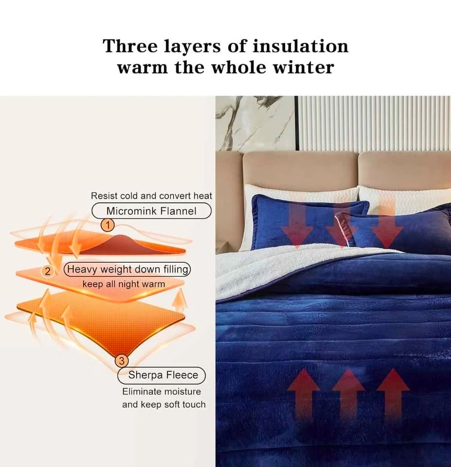 Brand New - Luxury Thick Bed Blanket Queen Size - photo 3