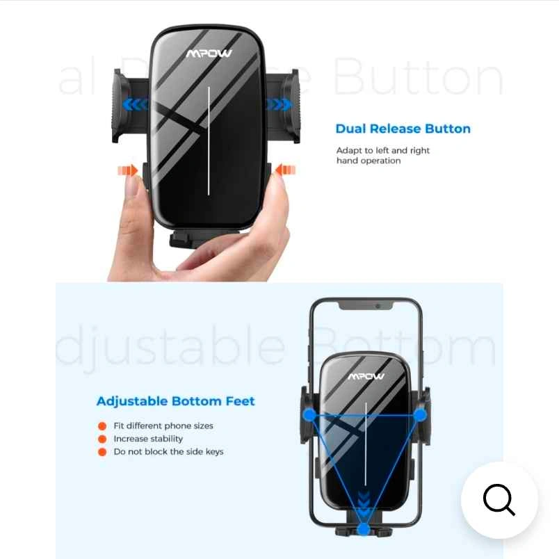 NEW Mpow 162A Dashboard Car Phone Holder - photo 5