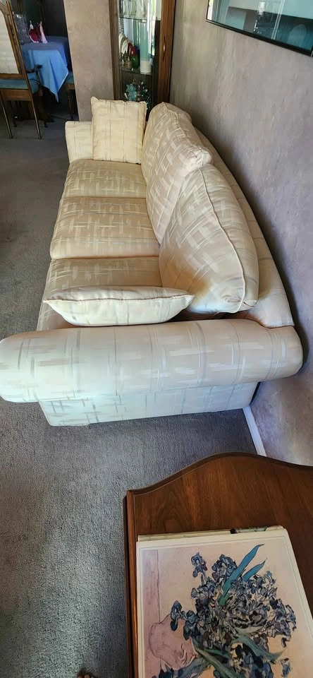 Peach 3 Seater Sofa - photo 5