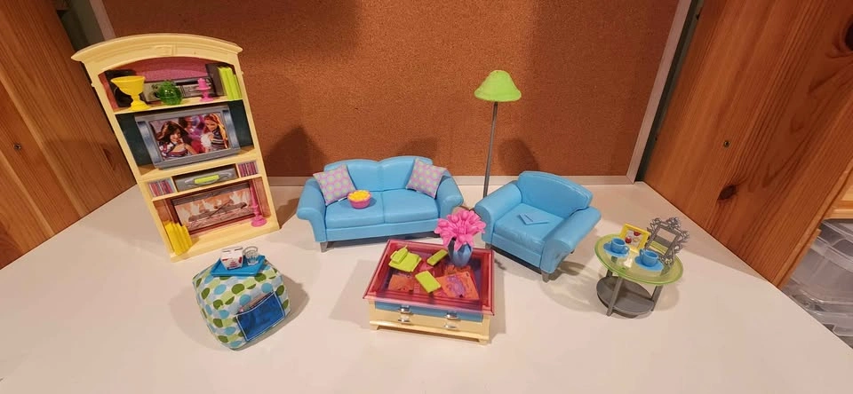 2003 Barbie Decor Collection Living Room Playset - photo 2