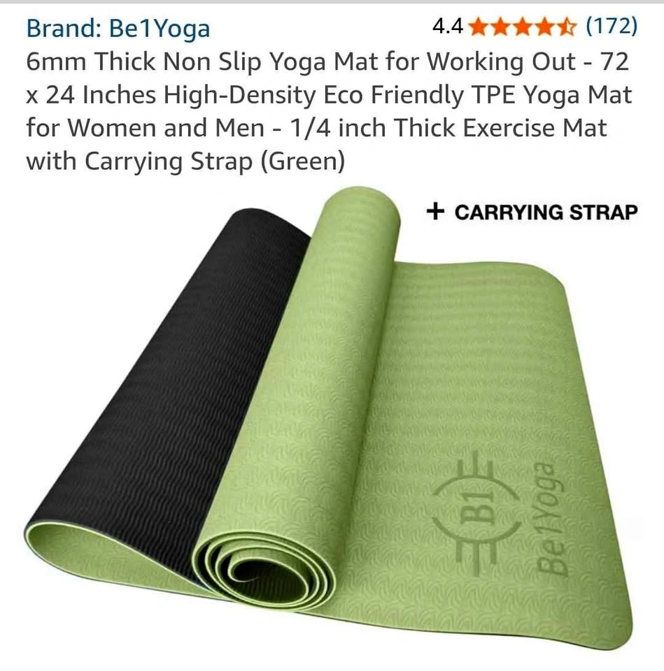 72 x 24 inch Yoga Mat