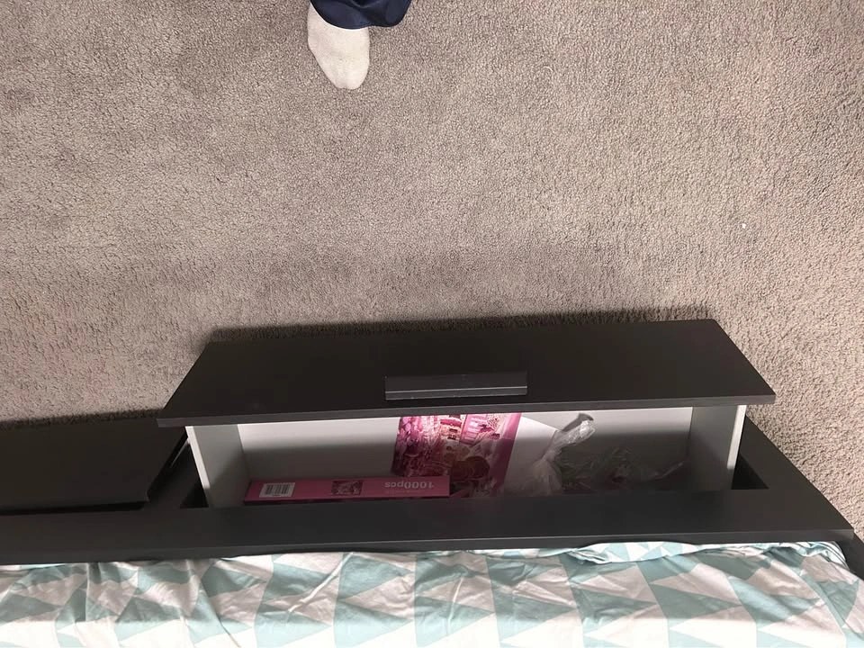 Twin Storage Bed Frame with Drawers & Headboard Shelf - photo 4