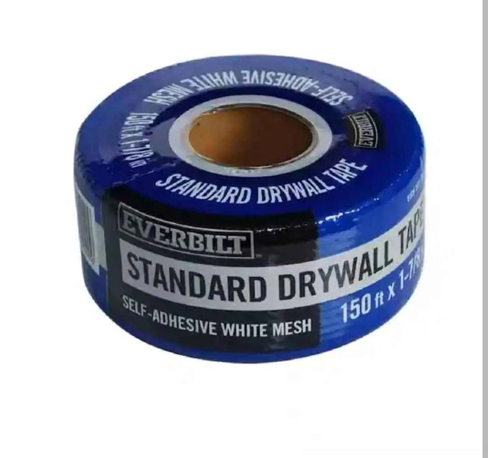Everbilt 1-7/8 in. x 150 ft. White Self-Adhesive Mesh Drywall Ta