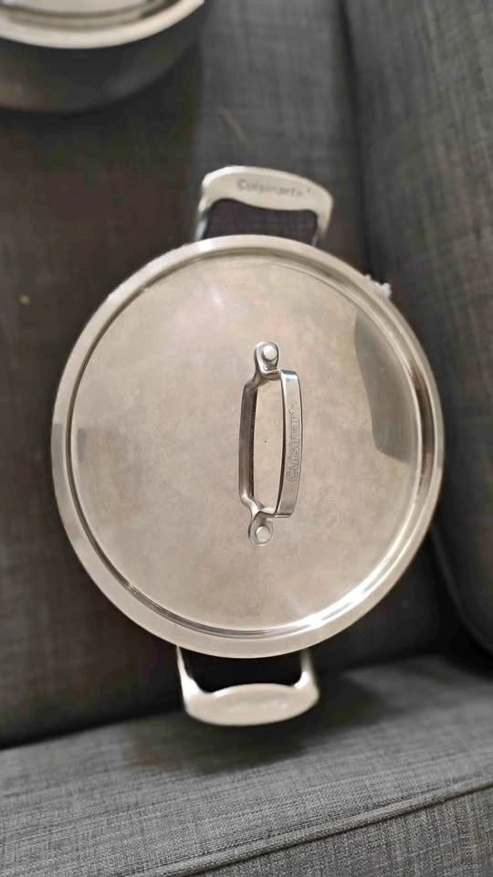 Cuisinart 6QT and 4QT Stainless Steel Pots