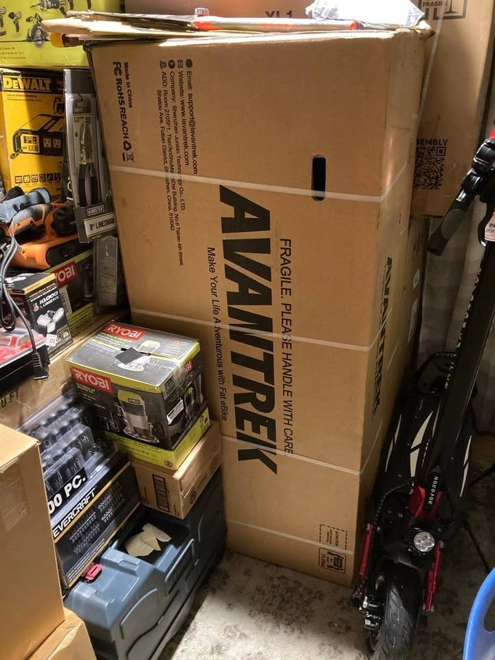 AVANTREK Cybertrack 200 Folding Fat-Tire E-Bike