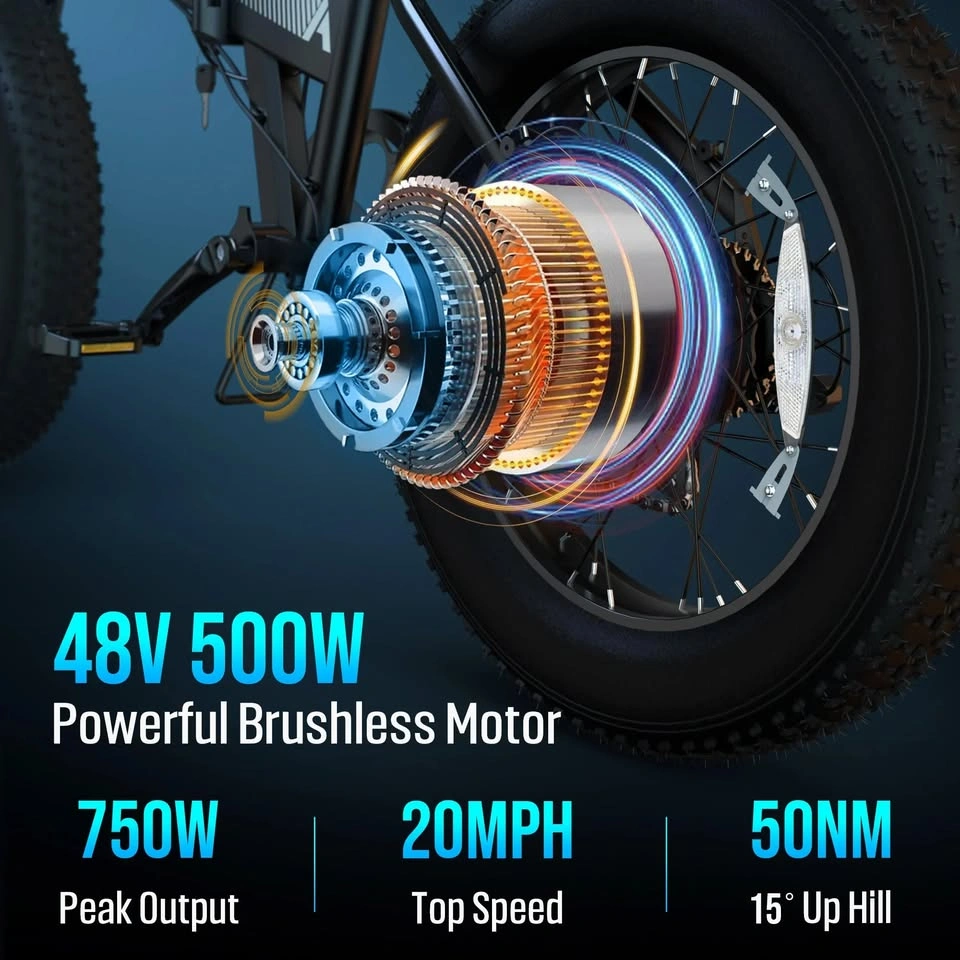 AVANTREK Cybertrack 200 Folding Fat-Tire E-Bike - photo 5
