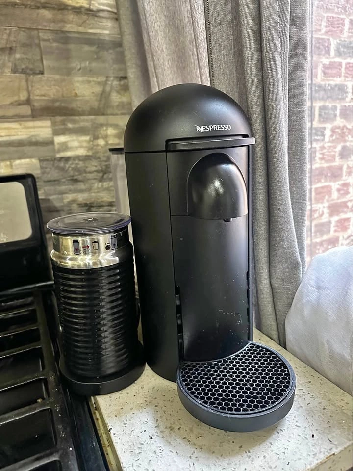 Nespresso Vertuo Coffee Machine with Aeroccino Milk Frother