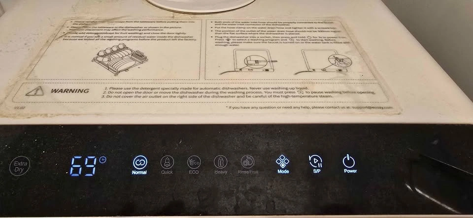 ecozy Portable Dishwasher Countertop [Moving Sale] - photo 4