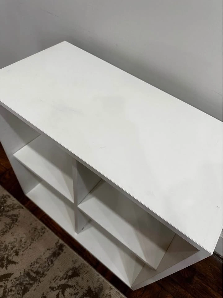White 4-Cube Organizer Shelf - photo 3