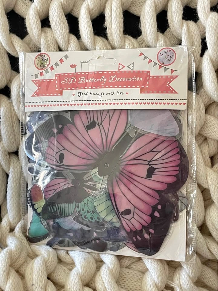 ⚽️ New 3D Butterfly Decorations