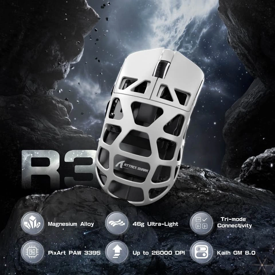 Attack Shark R3 Mouse - photo 3