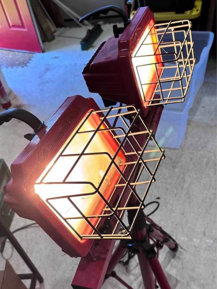 Heavy duty dual work light - photo 3