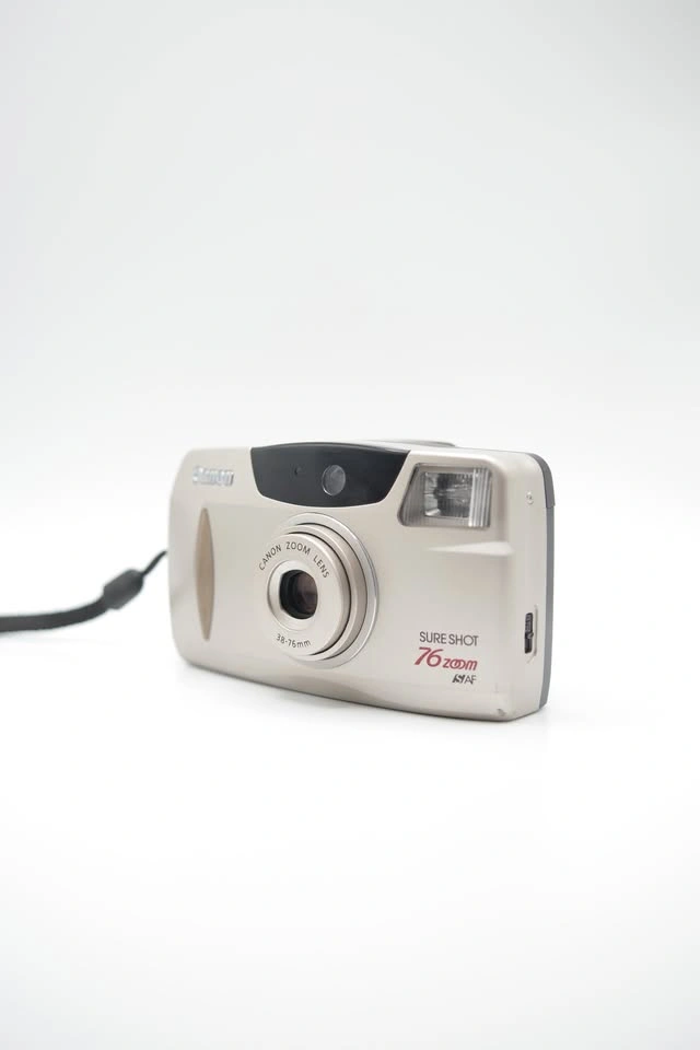 Canon Sure Shot 76 Zoom 35mm Film Camera + Original Canon Case - photo 2