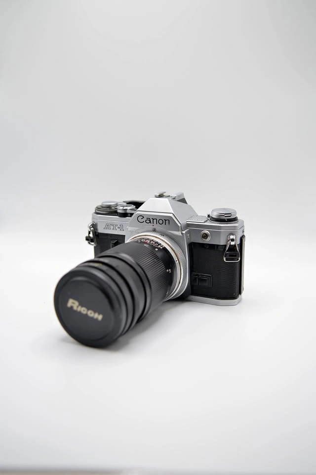 Canon AT-1 35mm Film SLR Bundle (Tested Working)