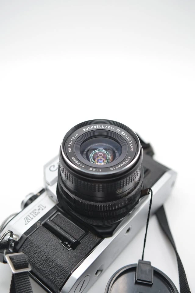 Canon AE-1 35mm Film Camera Kit with Lenses and Flash - photo 2