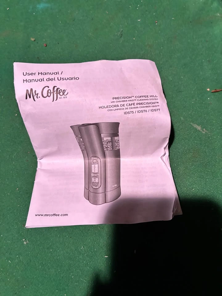 Mr coffee coffee grinder - photo 4