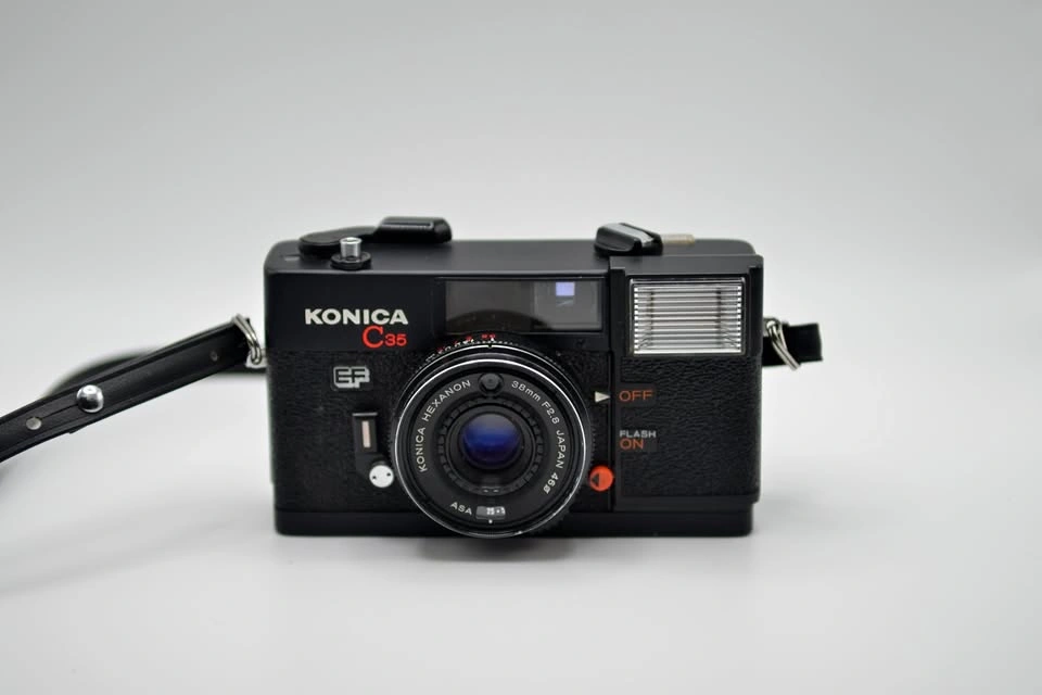 Konica C35 35mm film camera
