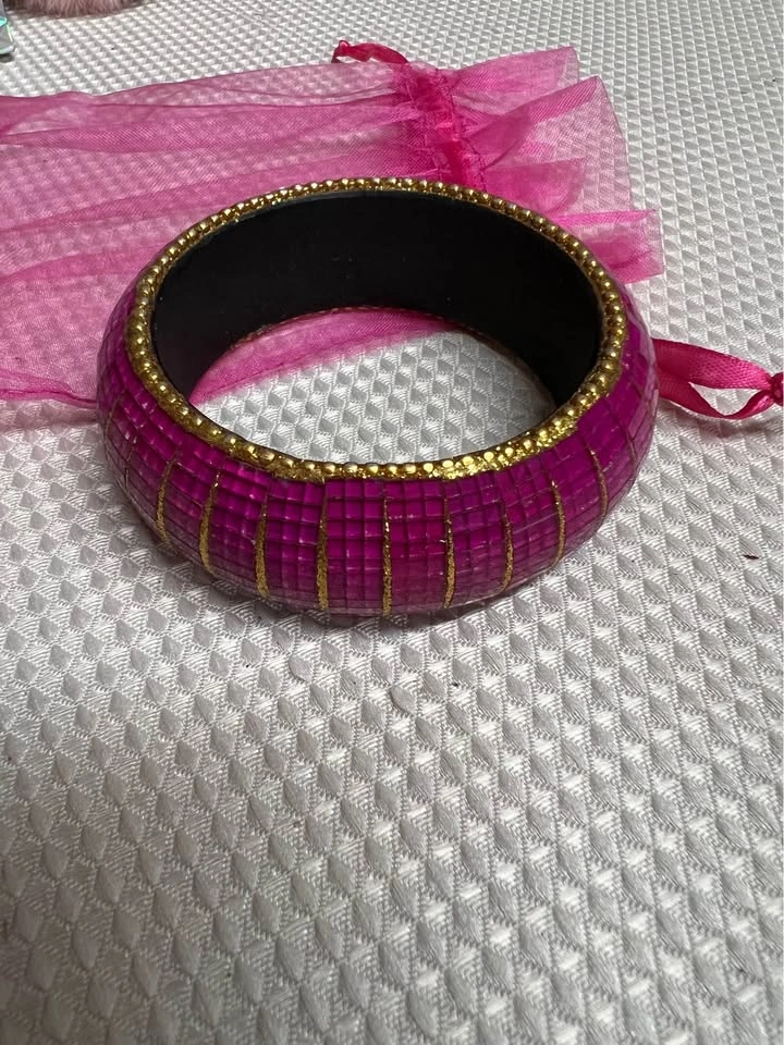 ⚽ Bright pink Bracelet - photo 2