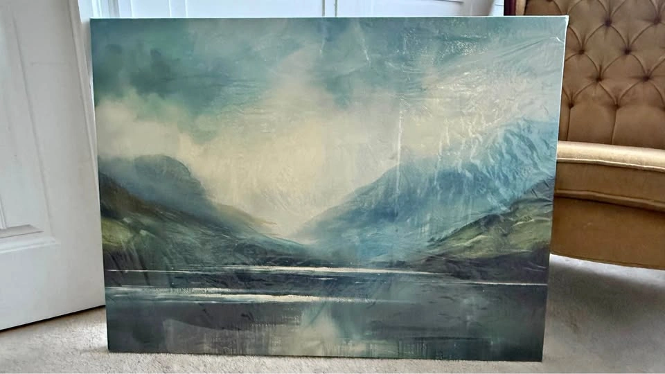 Scottish Highlands Printed Canvas Wall Art – 40” x 30”