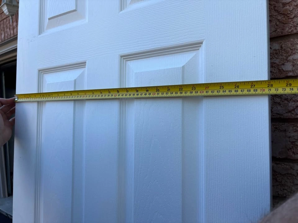 Alexandria Moulding 6-panel textured interior door - photo 2