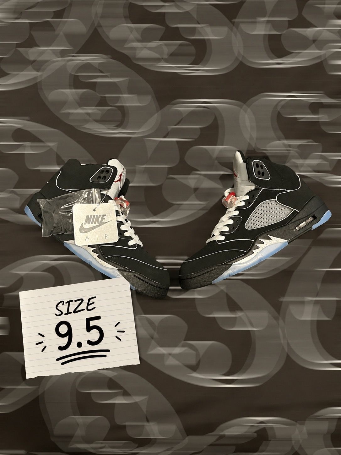 Jordan 5 Black Metallic