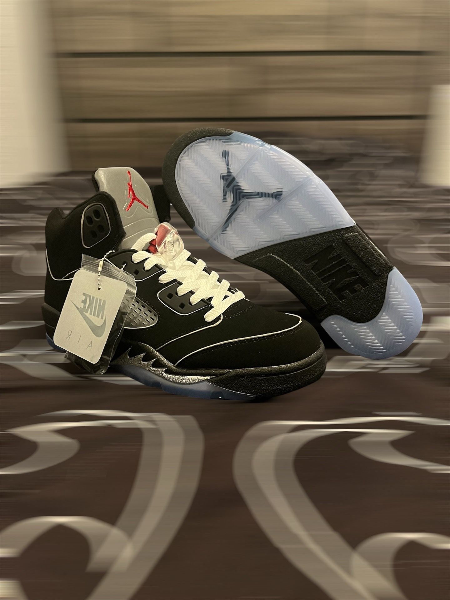 Jordan 5 Black Metallic - photo 3
