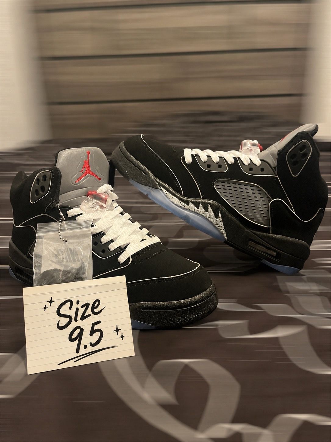 Jordan 5 Black Metallic