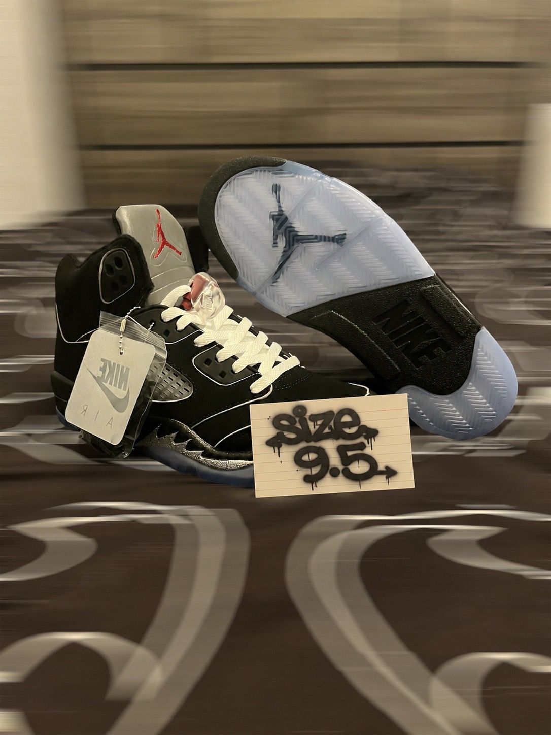 Jordan 5 Black Metallic
