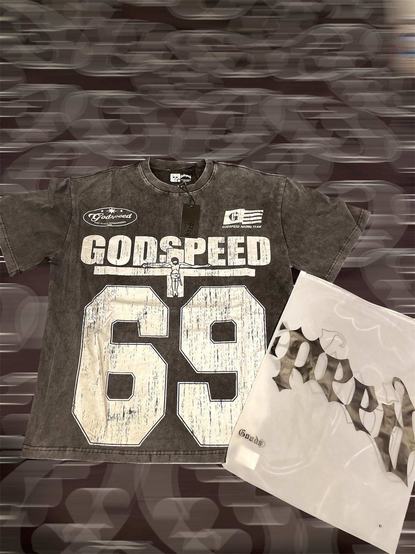 Godspeed Born To Race International 'Manifested' Graphic T-Shirt