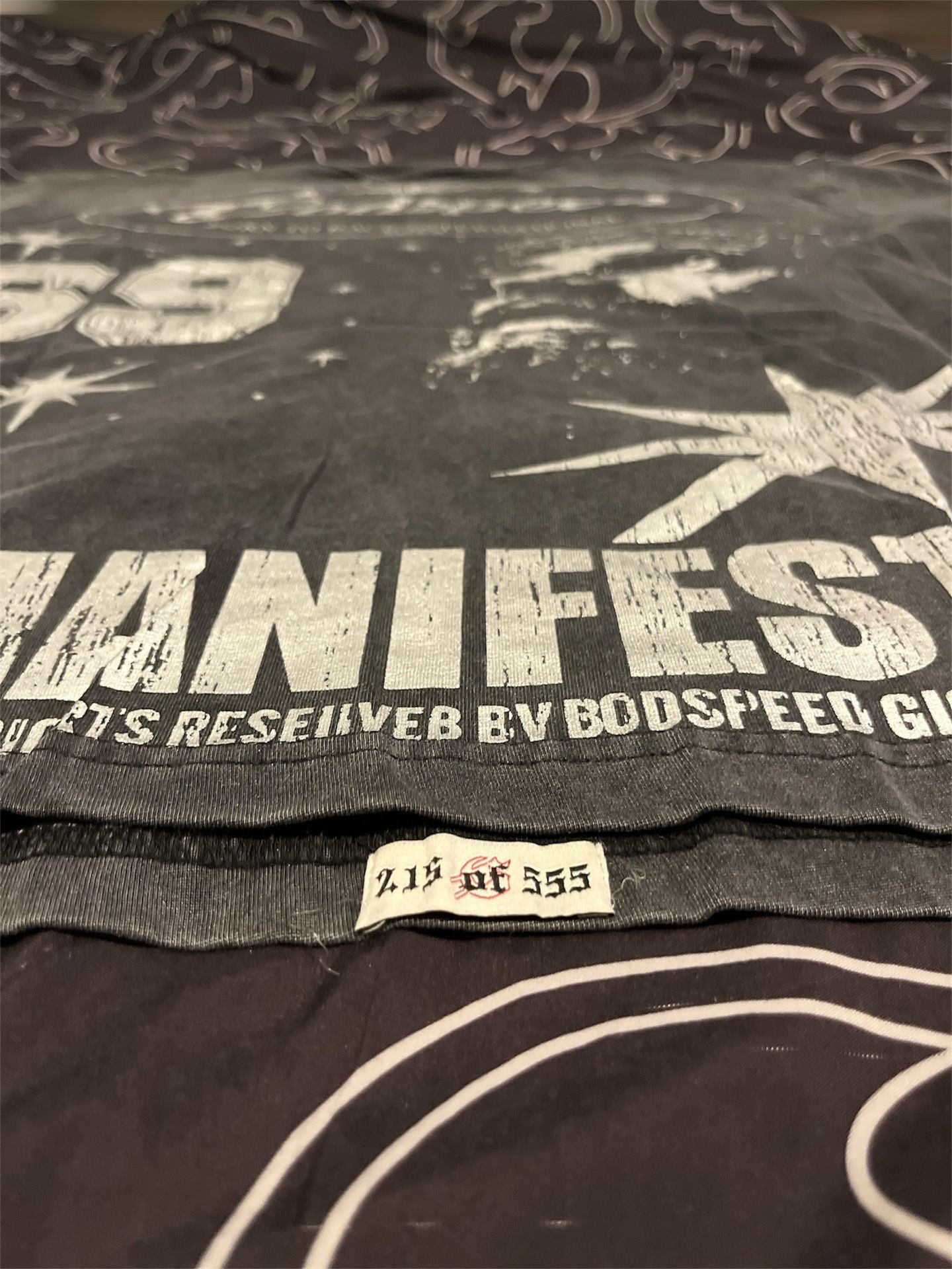 Godspeed Born To Race International 'Manifested' Graphic T-Shirt - photo 4