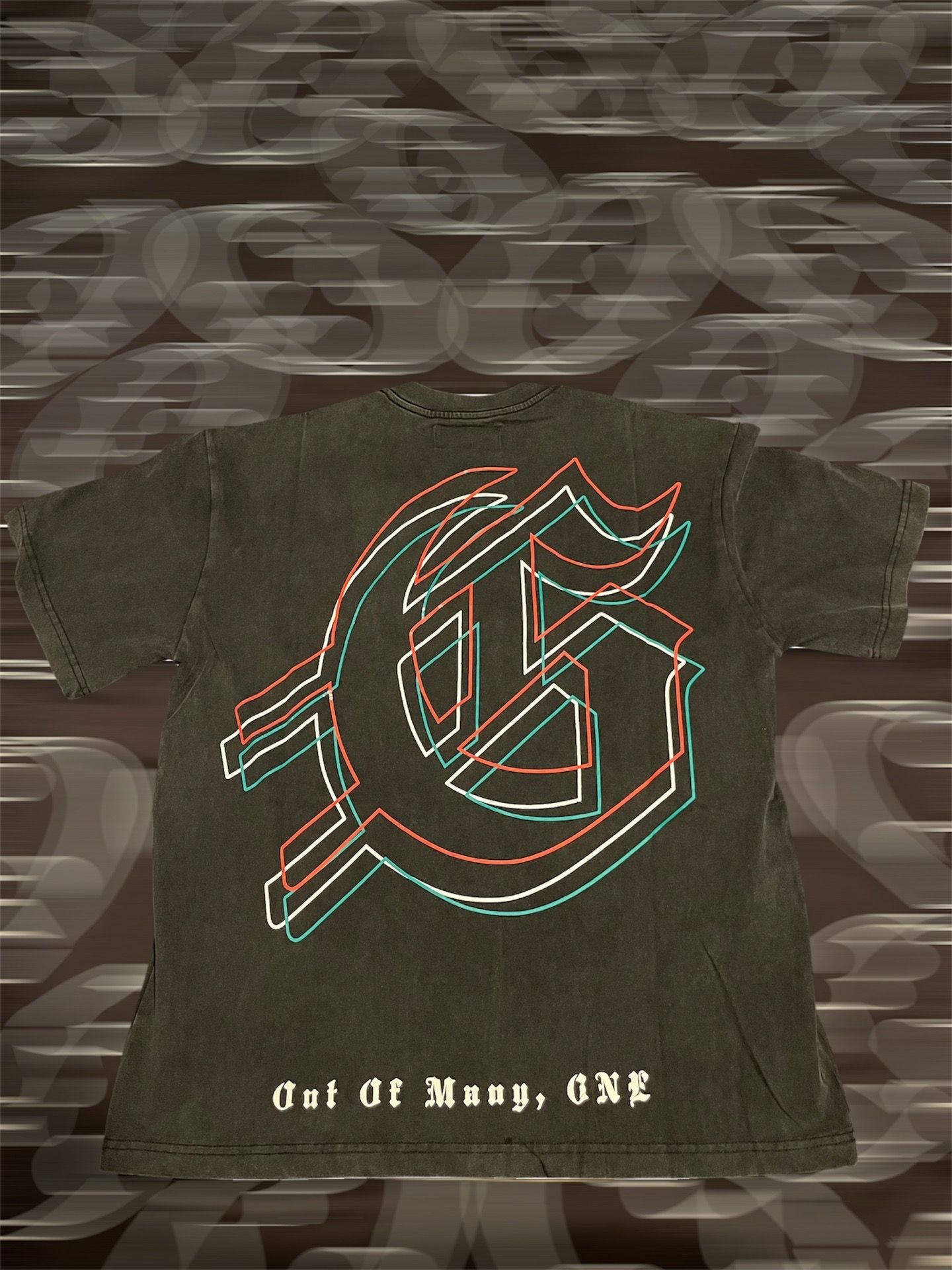 Godspeed Man vs AI Washed Graphic T-Shirt - photo 2