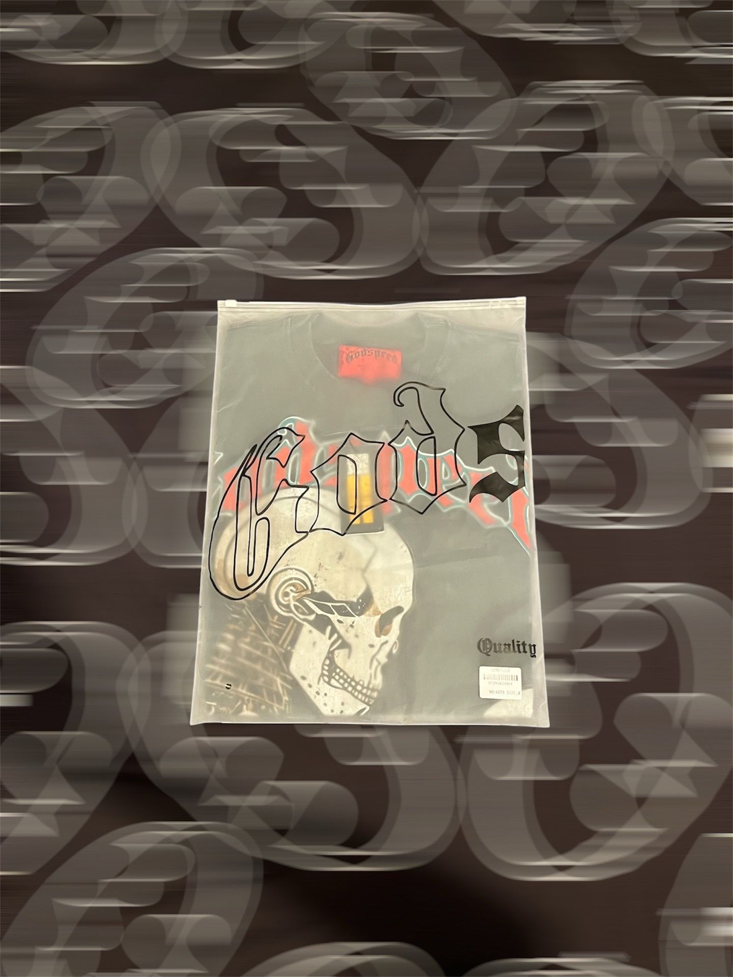 Godspeed Man vs AI Washed Graphic T-Shirt - photo 5