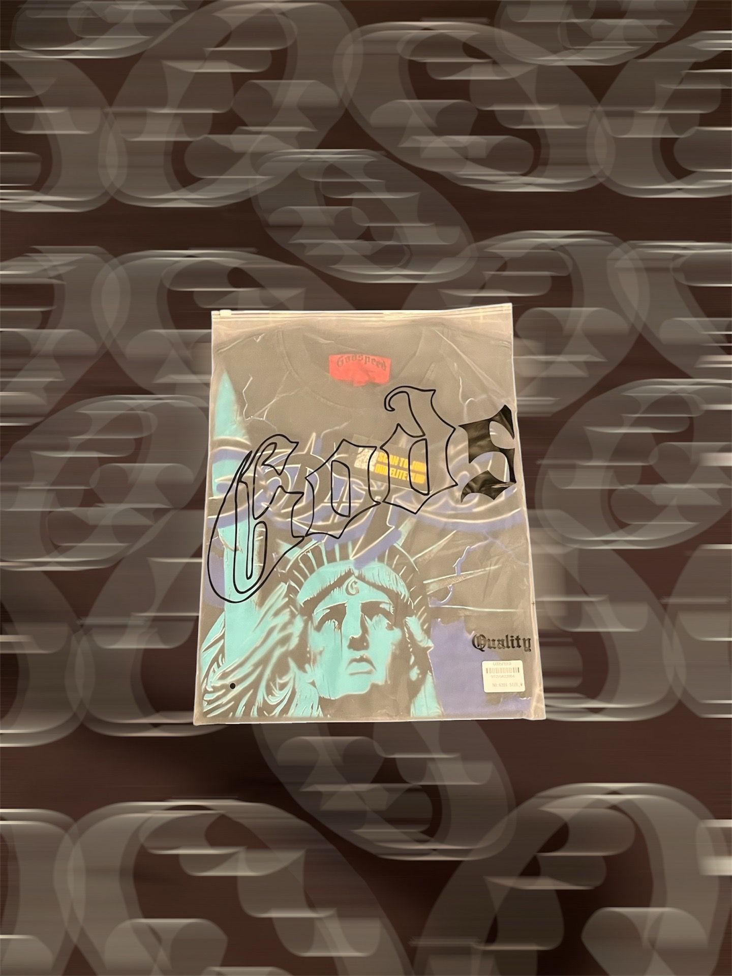 Godspeed Voltage Tee (LA Blue) Statue of Liberty Graphic T-Shirt - photo 4