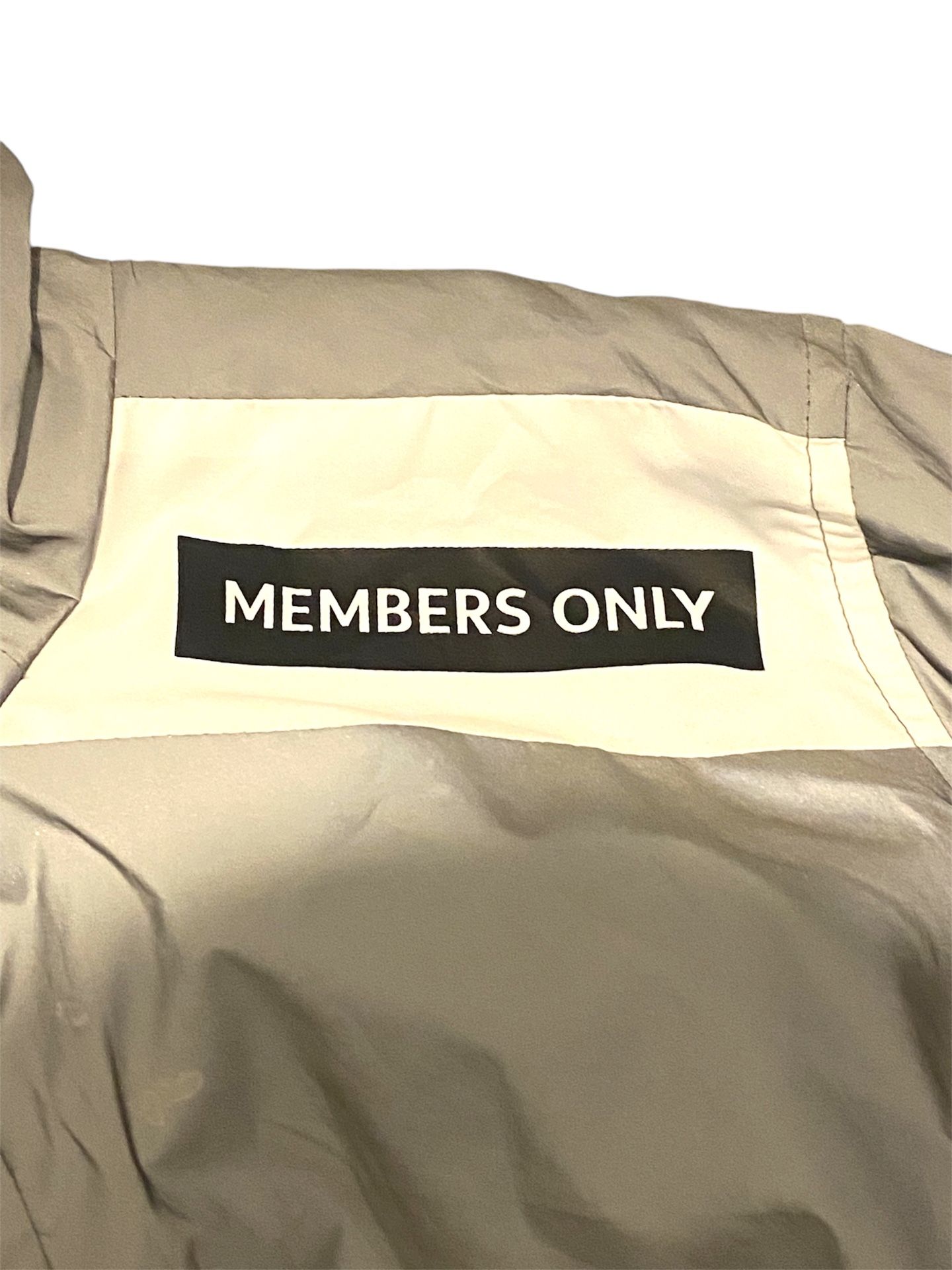 Members Only Sport Jacket Size Medium Pullover Reflective - photo 3