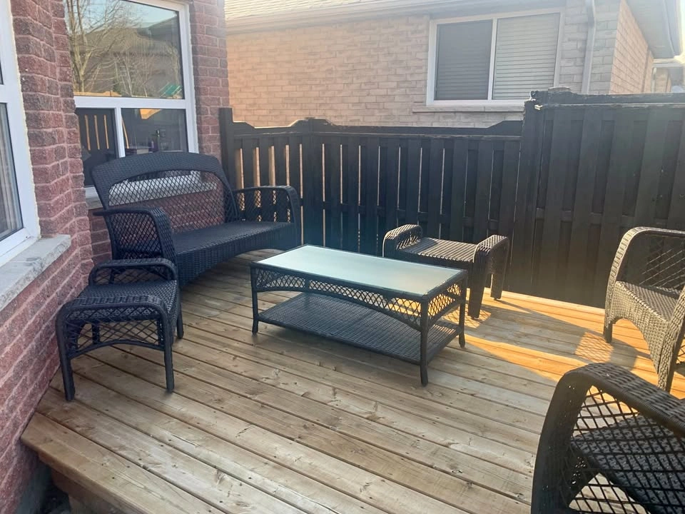 6 pc Brown Wicker Outdoor Furniture set for SALE!