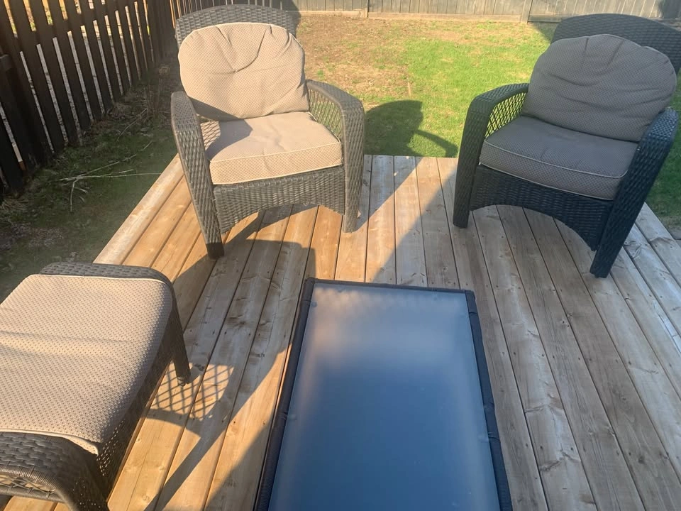 6 pc Brown Wicker Outdoor Furniture set for SALE! - photo 5