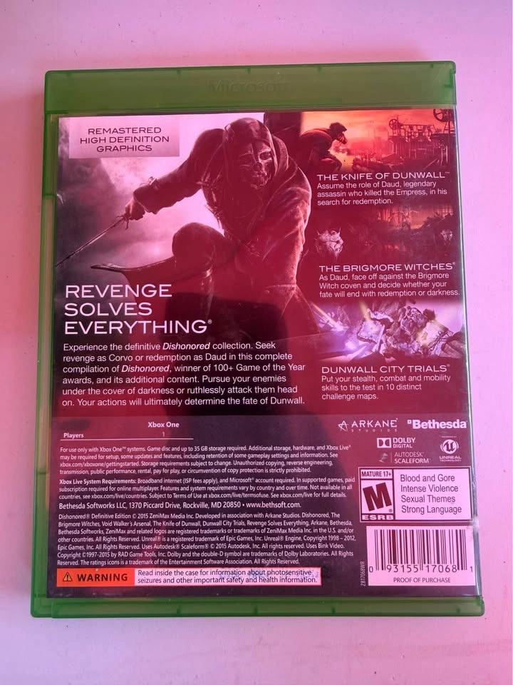 Dishonored Definitive Edition - photo 2