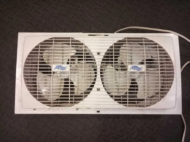 Cool Works Twin Window Fan