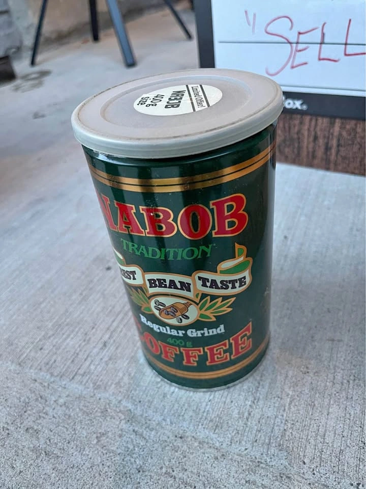 Nabob coffee tin