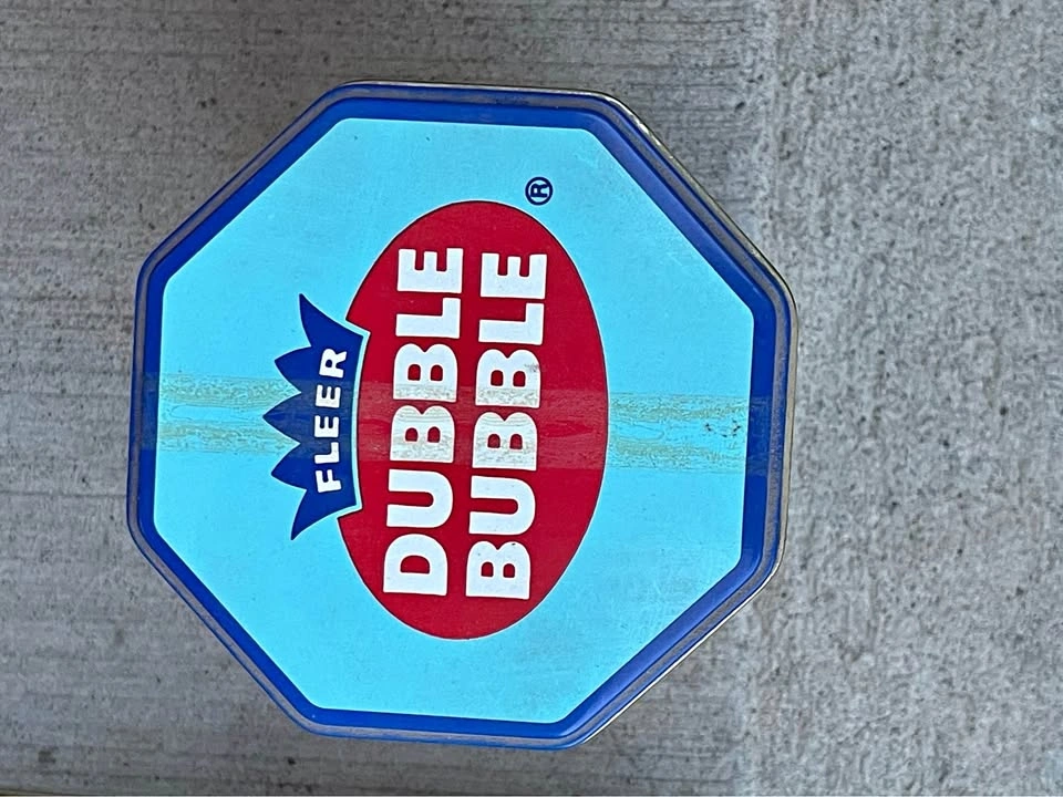 Dubble Bubble vintage tin