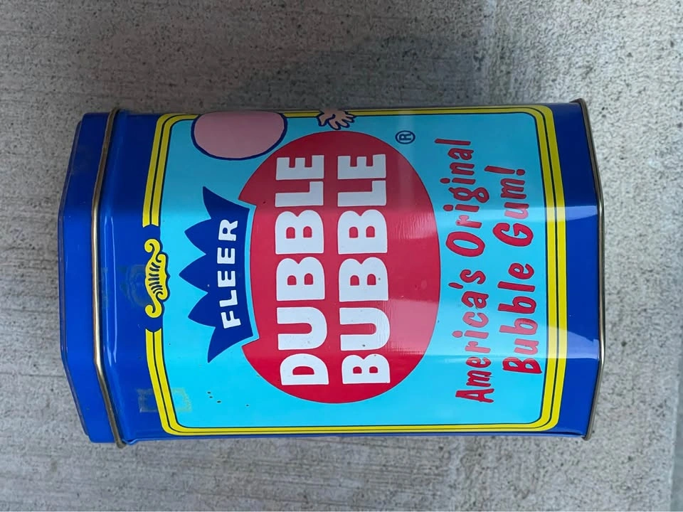 Dubble Bubble vintage tin - photo 2