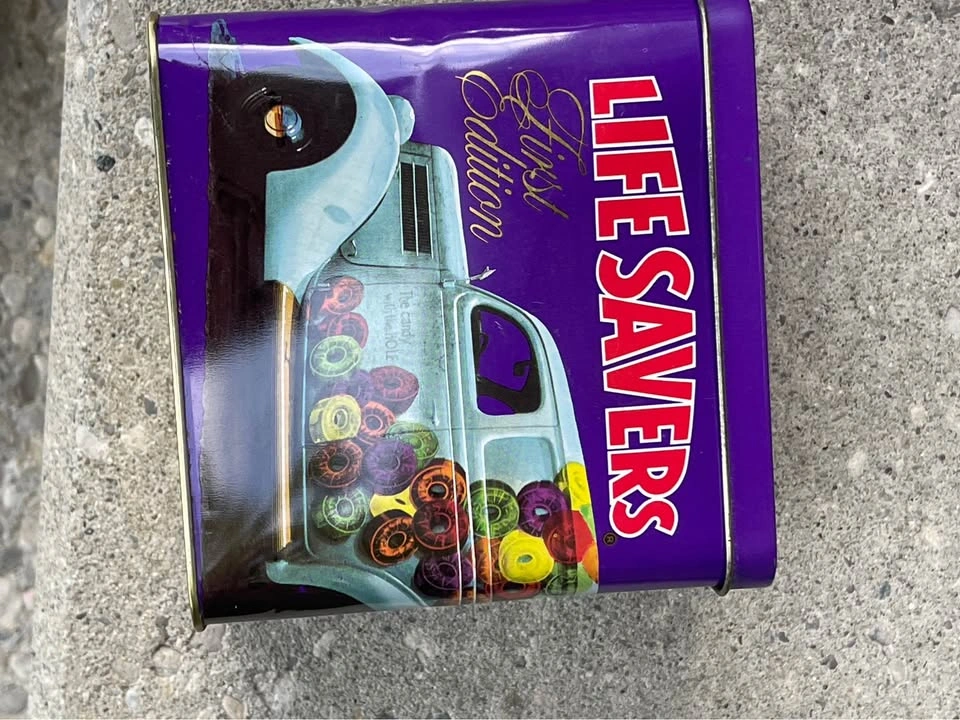 Lifesavers small tin “first edition” - photo 2