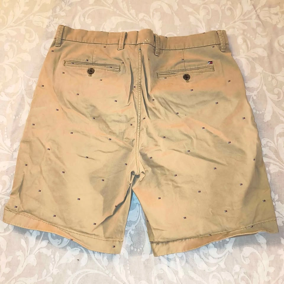 Tommy Hilfiger Mens Khaki Chino Shorts - photo 2