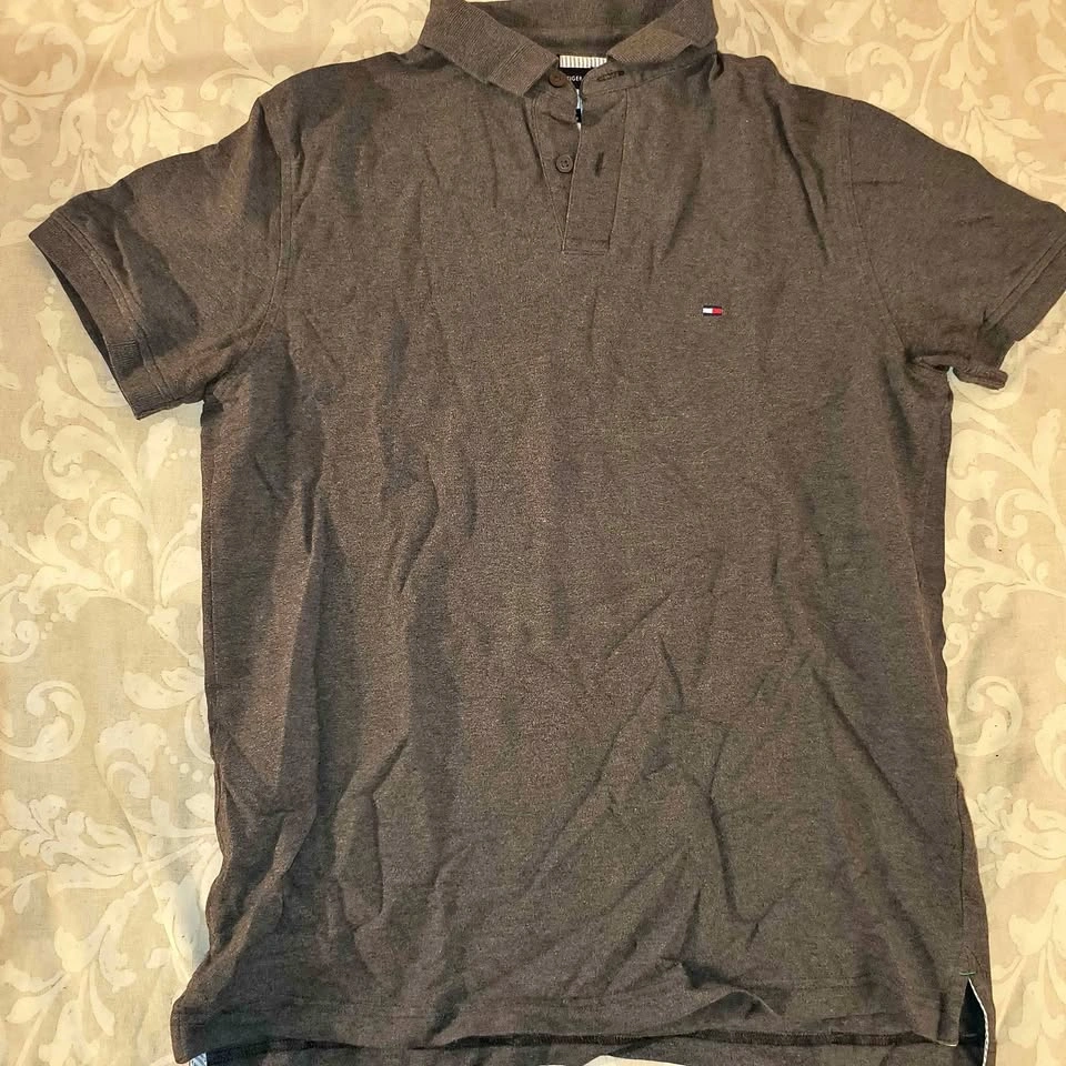 Tommy Hilfiger Dark Gray Polo Shirt